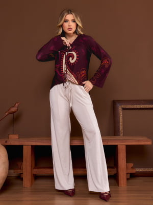 Calça Pantalona Diamantina