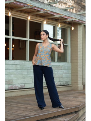 Regata Estampada Visco