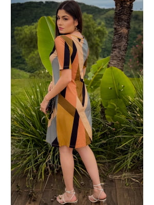 Vestido Geométrico
