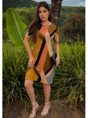 Vestido Geométrico
